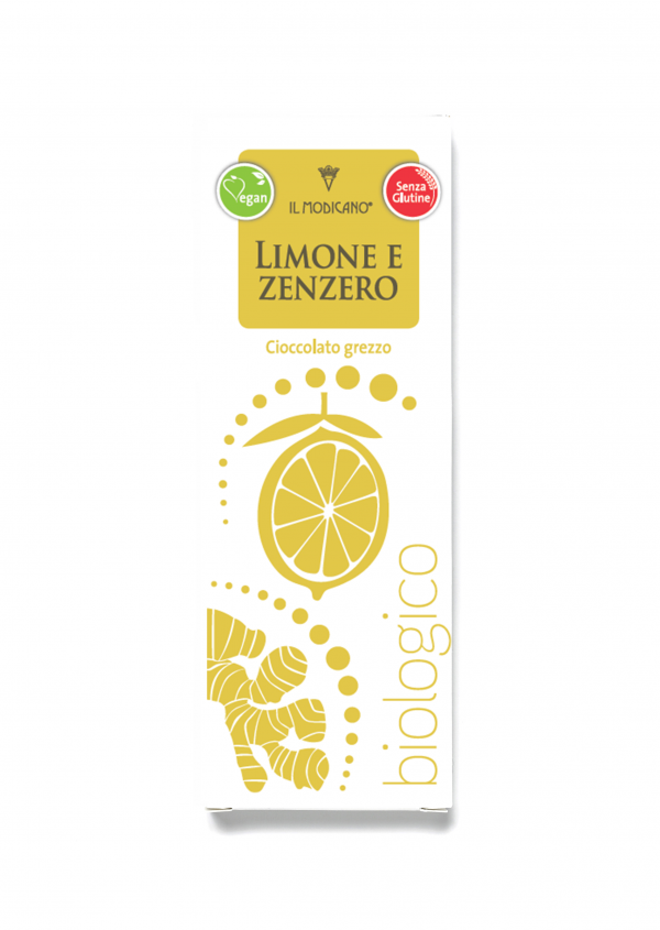 cioccolato grezzo fondente limone e zenzero