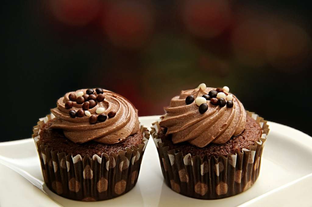 Muffin senza glutine al cioccolato e cacao
